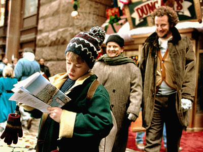 Home alone, the bible
